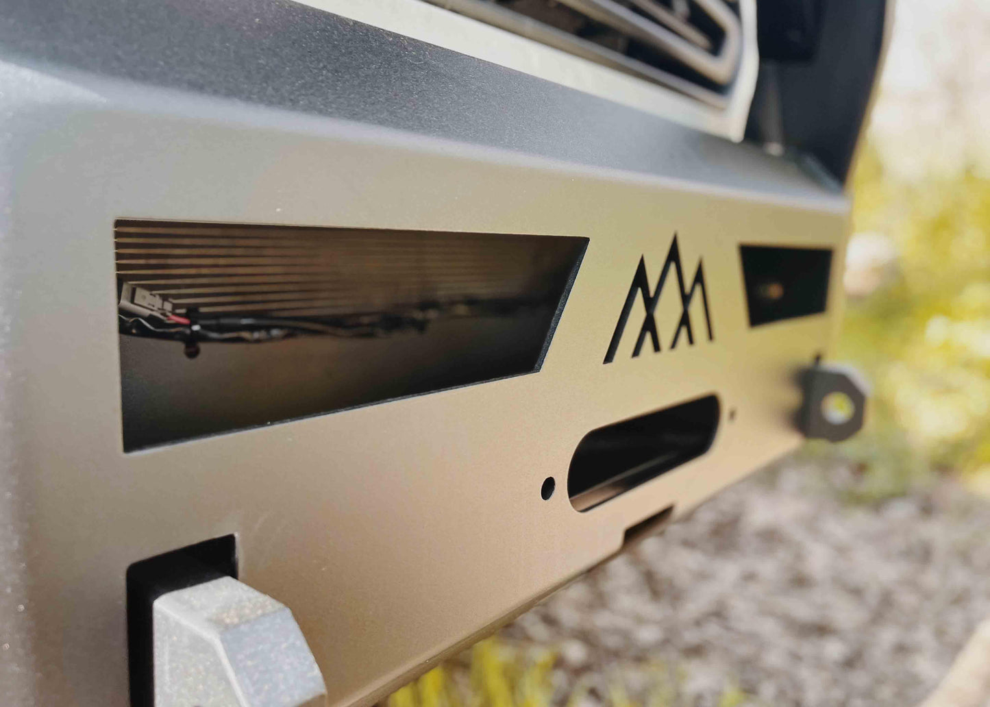 Ford Transit (2015-2019) Front Bumper [Bull Bar] - Backwoods Adventure Mods