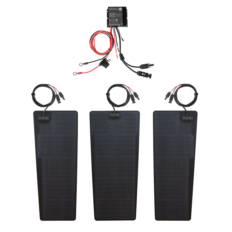 Ford Everest (2015-2022) Lensun 115W Hood/Bonnet Flexible Solar Panel