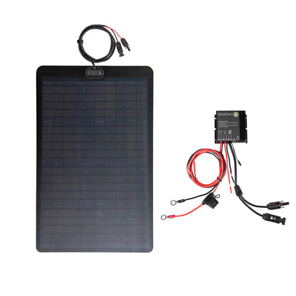 Ford Explorer (2016-Present) Lensun 50W 12V Hood Flexible Solar Panel