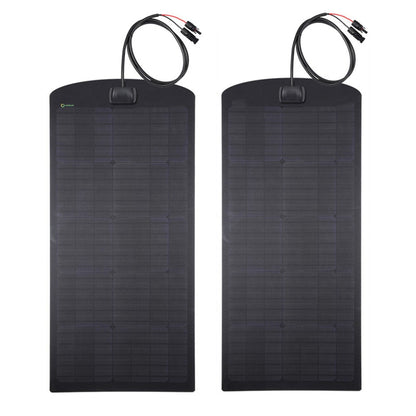 Ford F150 F250 F350 Old Boby Style(OBS) Lensun 110W Hood Flexible Solar Panel