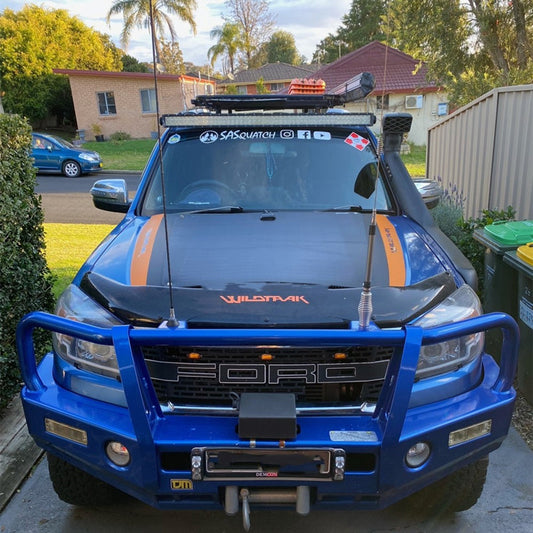 Ford Ranger 2nd Gen PJ/PK (2006–2011) Lensun 90W Hood Flexible Solar Panel