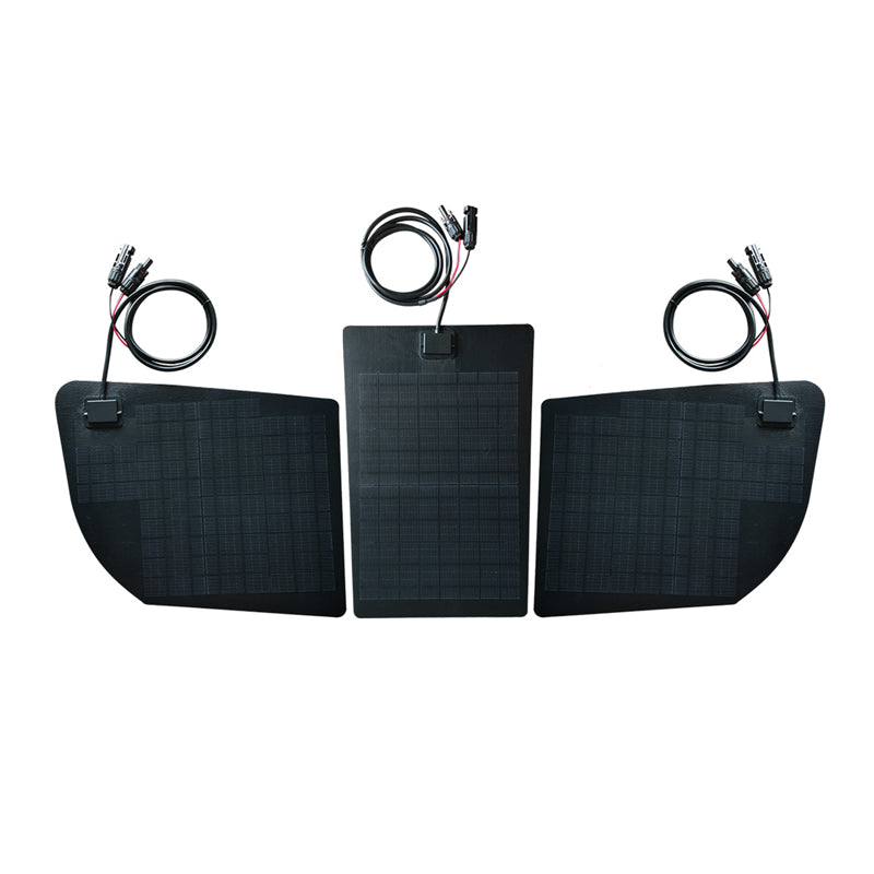 Ford Transit Cargo Lensun 40W 12V Hood Flexible Solar Panel