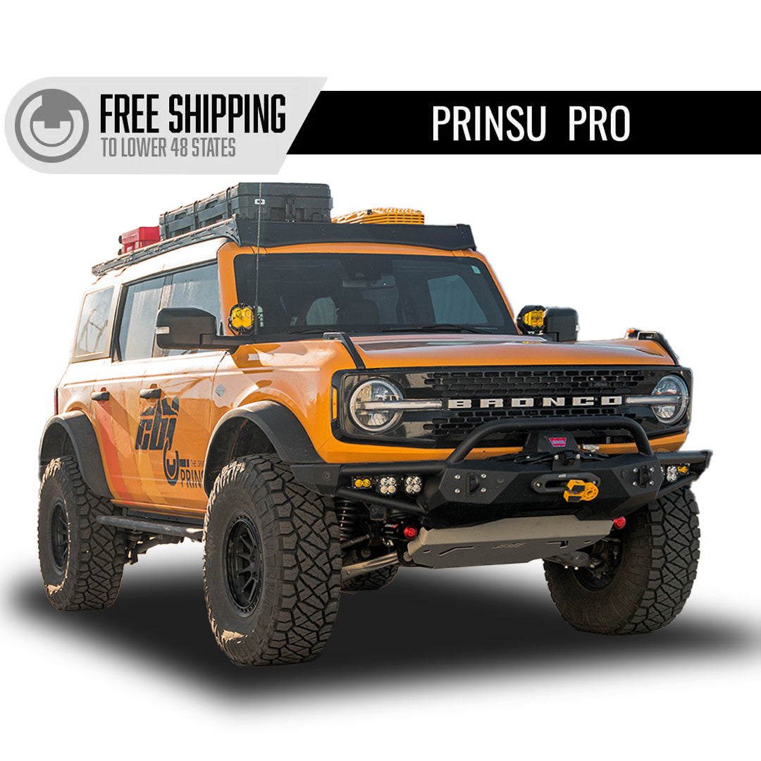 Prinsu Pro Ford Bronco Roof Rack | 2021-Current