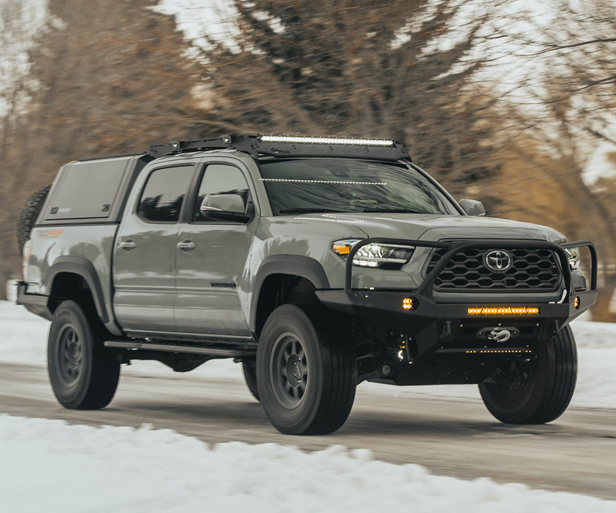 Toyota Tacoma Overland Bolt-On Rock Sliders | 2005-2023