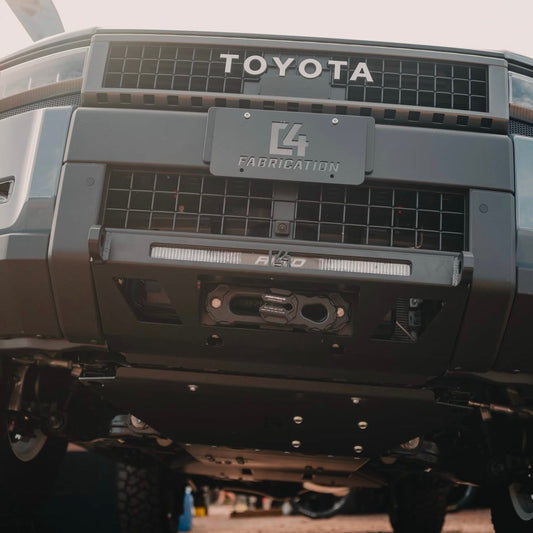 Land Cruiser Front Lo-Pro Winch Bumper / 250 Series / 2024+ | Hammer Black Powder Coat
