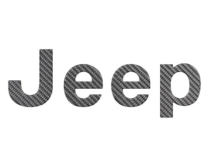 Tailgate Letter Overlays Fits 2019-2027 Jeep Gladiator