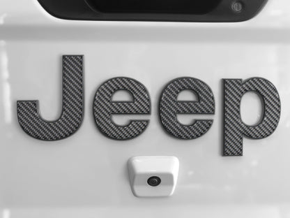 Tailgate Letter Overlays Fits 2019-2027 Jeep Gladiator