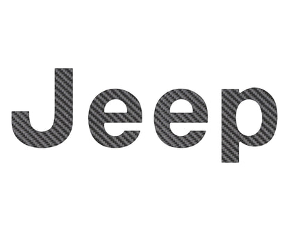Tailgate Letter Overlays Fits 2019-2027 Jeep Gladiator