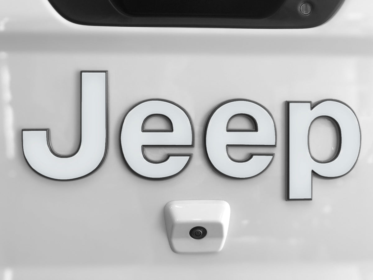 Tailgate Letter Overlays Fits 2019-2027 Jeep Gladiator