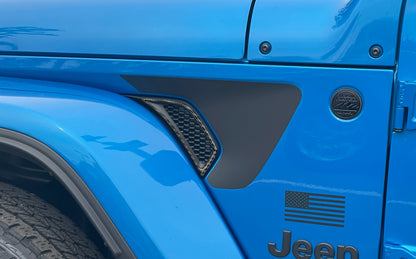 Side Vender Vent Accent Overlays Fits 2019-2027 Jeep Gladiator