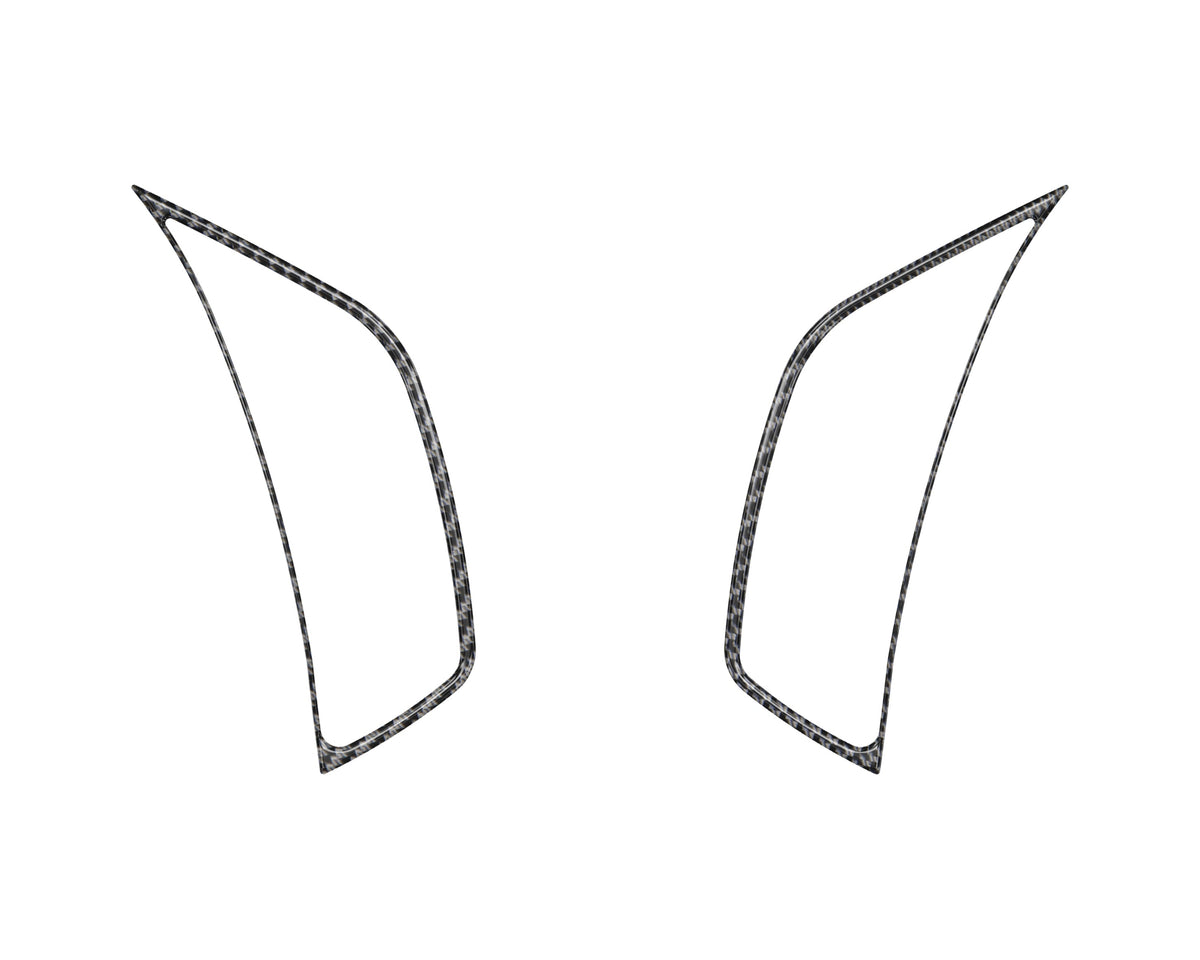 Side Vender Vent Accent Overlays Fits 2019-2027 Jeep Gladiator