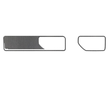 Center Cowl Accent Overlays Fits 2019-2027 Jeep Gladiator