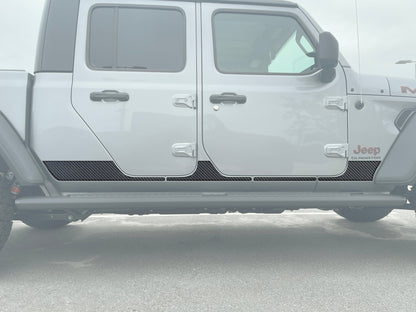 Rocker Panel Overlays Fits 2019-2027 Jeep Gladiator