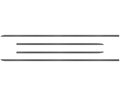 Side Roof Accent Overlays Fits 2019-2027 Jeep Gladiator
