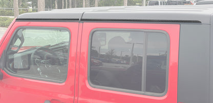 Side Roof Accent Overlays Fits 2019-2027 Jeep Gladiator