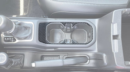 Cup Holder Accent Overlay Fits 2019-2026 Jeep Gladiator