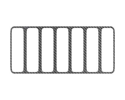 Upper Cowl Center Vent Overlay Fits 2019-2027 Jeep Gladiator