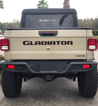 Tailgate Letter Replacement Overlays Fits 2020-2027 Jeep Gladiator