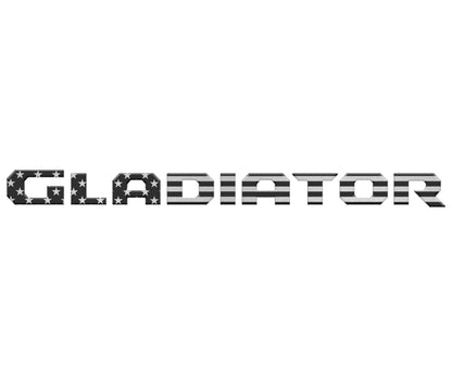 Tailgate Letter Replacement Overlays Fits 2020-2027 Jeep Gladiator