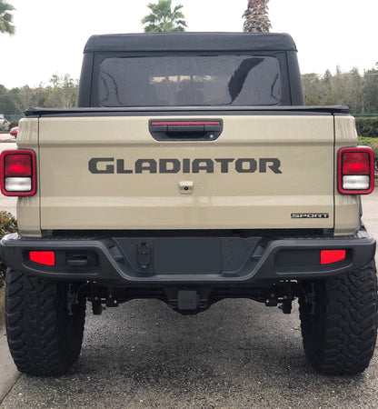 Tailgate Letter Replacement Overlays Fits 2020-2027 Jeep Gladiator
