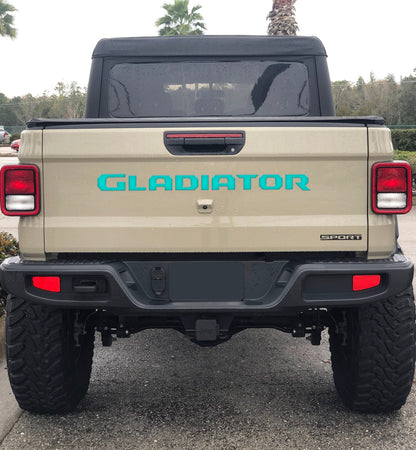 Tailgate Letter Replacement Overlays Fits 2020-2027 Jeep Gladiator
