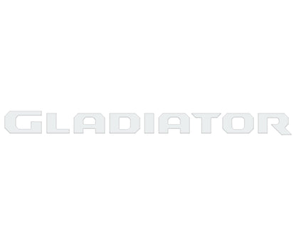 Tailgate Letter Replacement Overlays Fits 2020-2027 Jeep Gladiator