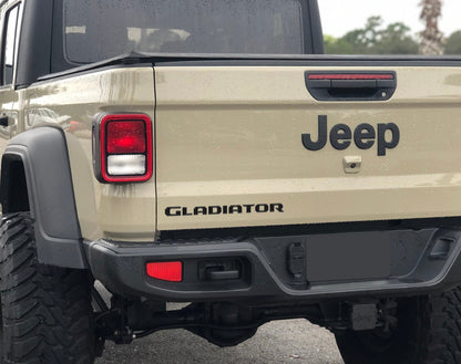 Raised Lettering Decal Fits 2020-2027 Jeep Gladiator