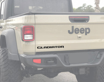 Raised Lettering Decal Fits 2020-2027 Jeep Gladiator