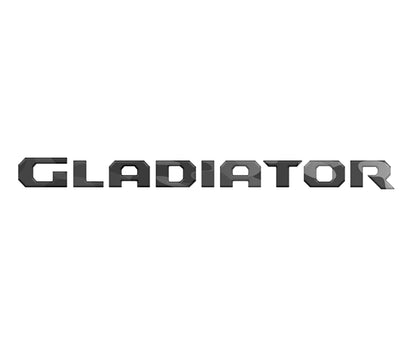 Raised Lettering Decal Fits 2020-2027 Jeep Gladiator