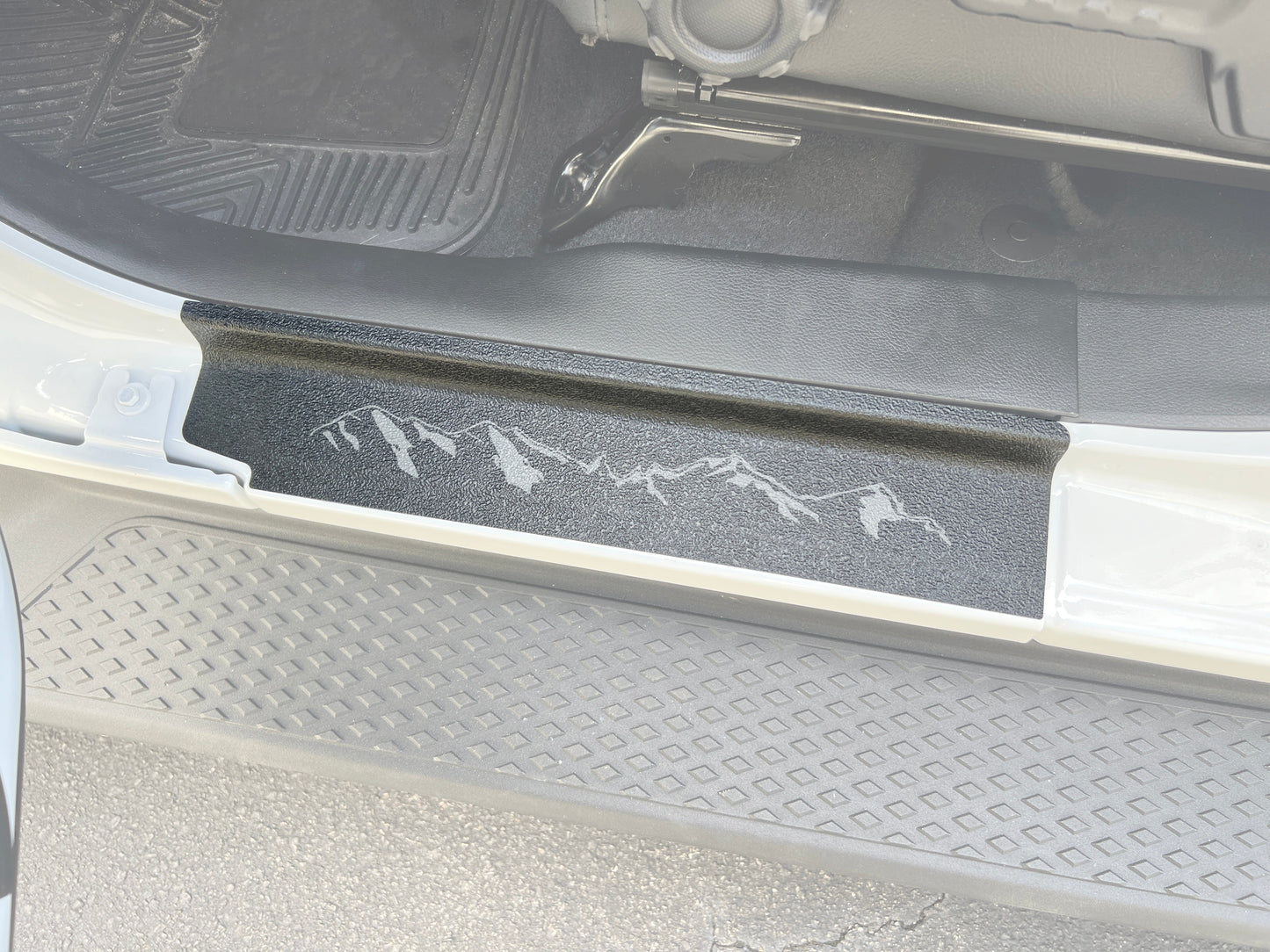 Textured Door Sill Protection Overlays Fits 2019-2026 Jeep Gladiator