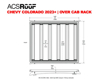 ACS ROOF | Over Cab Platform Rack for CHEVY COLORADO