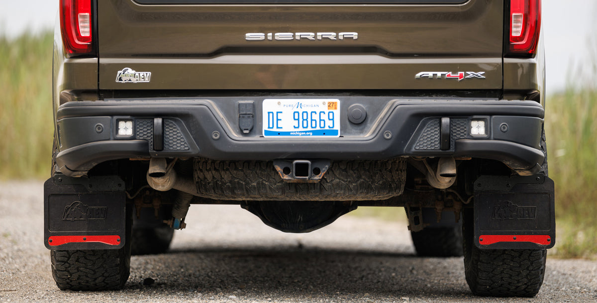 AEV Rear Splash Guards for 2022+ GMC Sierra 1500 AT4x