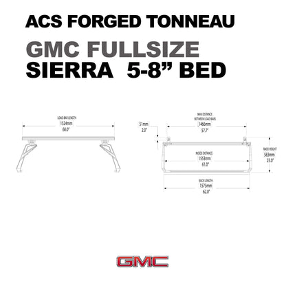 ACS FORGED TONNEAU - RACK ONLY - GMC