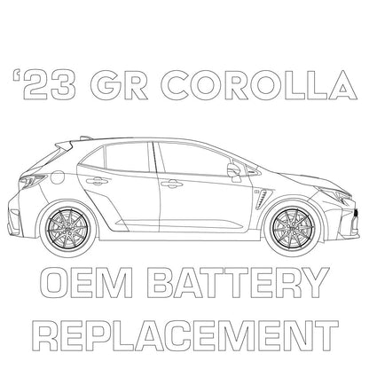 2023+ GR Corolla Lithium Performance Battery