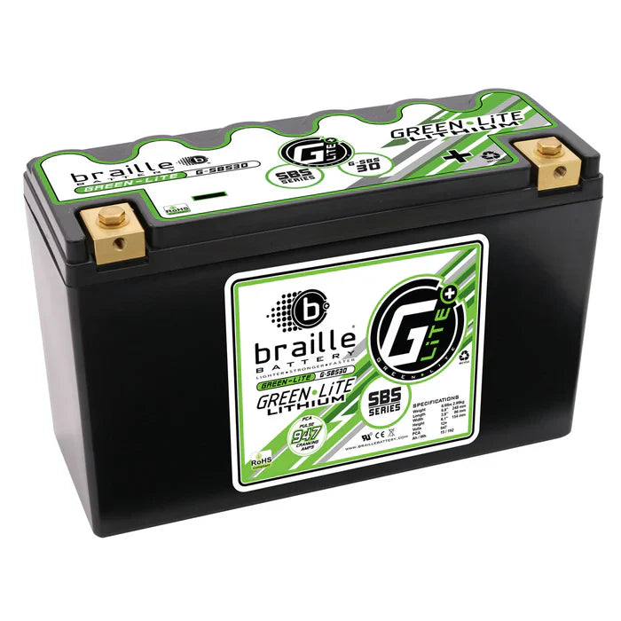 Braille G-SB30 lithium battery