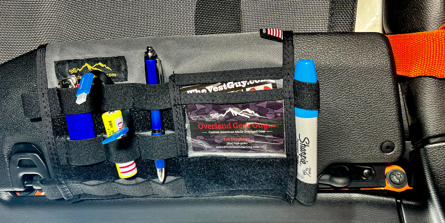 Jeep Gladiator MOLLE Visor Organizer - Tacoma Visor