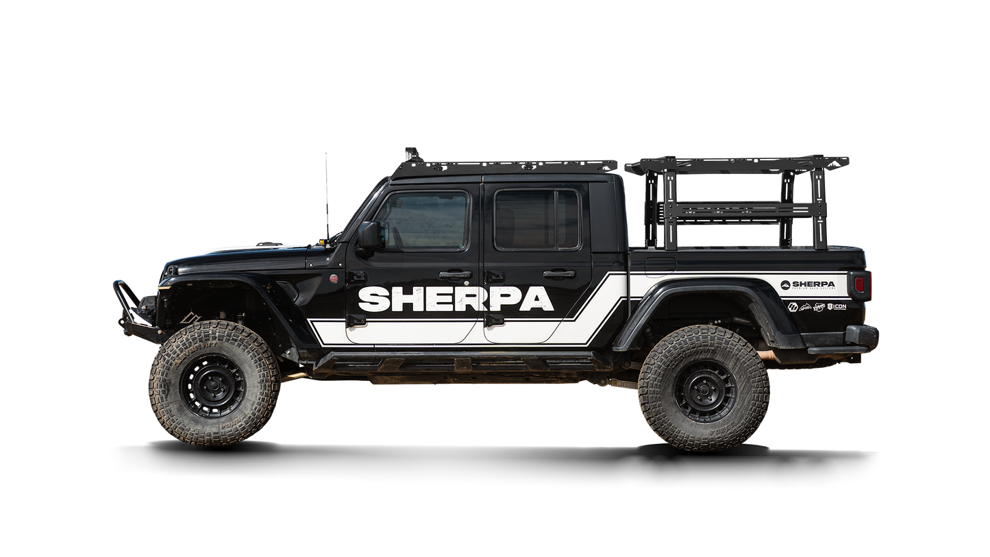Jeep Gladiator Rack Height PAK System Bed Rack