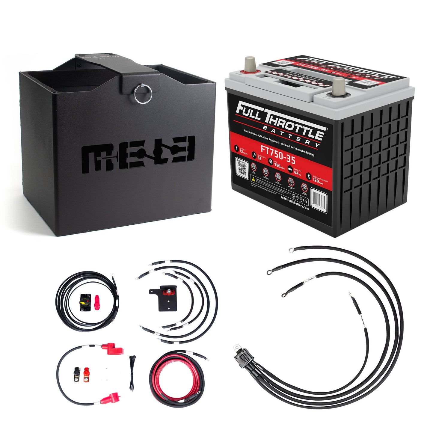 MeLe x iWire Group 35 Battery Relocation Kit for 2008+ Impreza