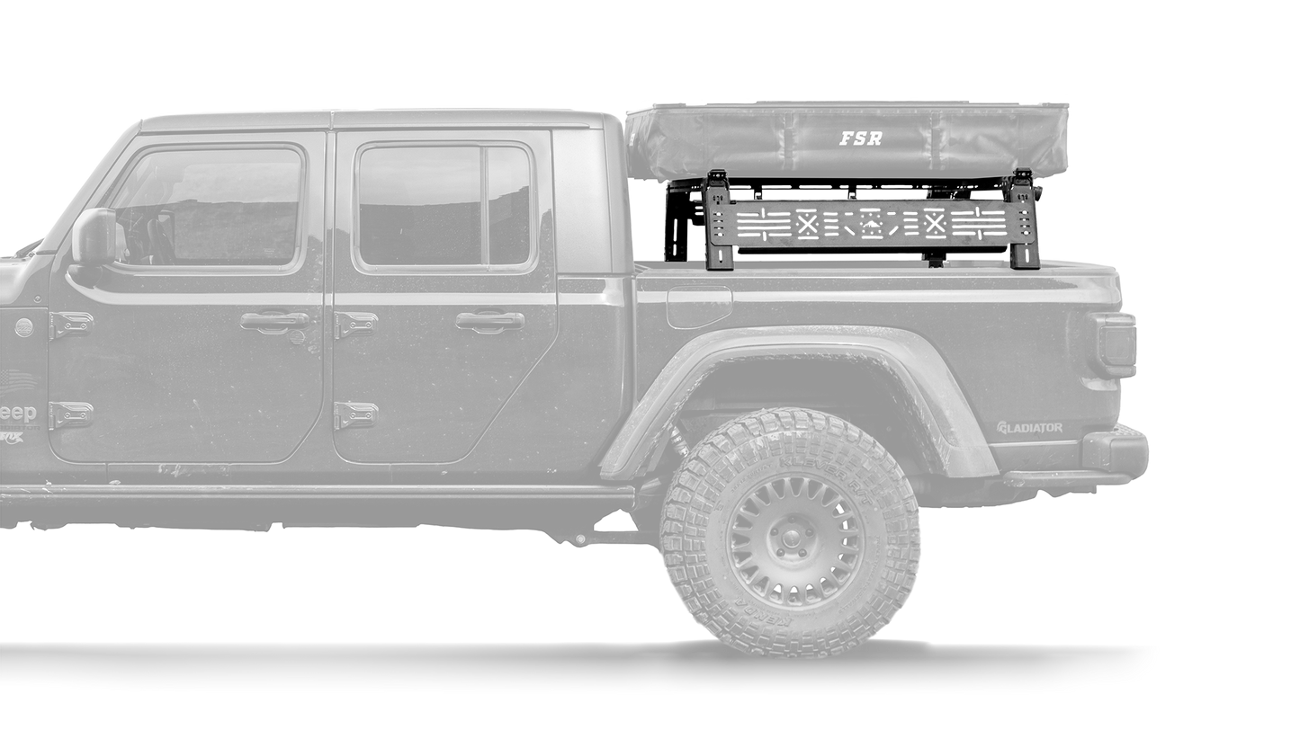 Jeep Gladiator Mid Height PAK System Bed Rack
