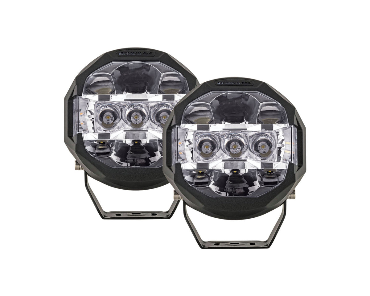 Scope 7" LED Driving Light Kit - Spot Beam