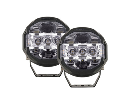 Scope 7" LED Driving Light Kit - Spot Beam