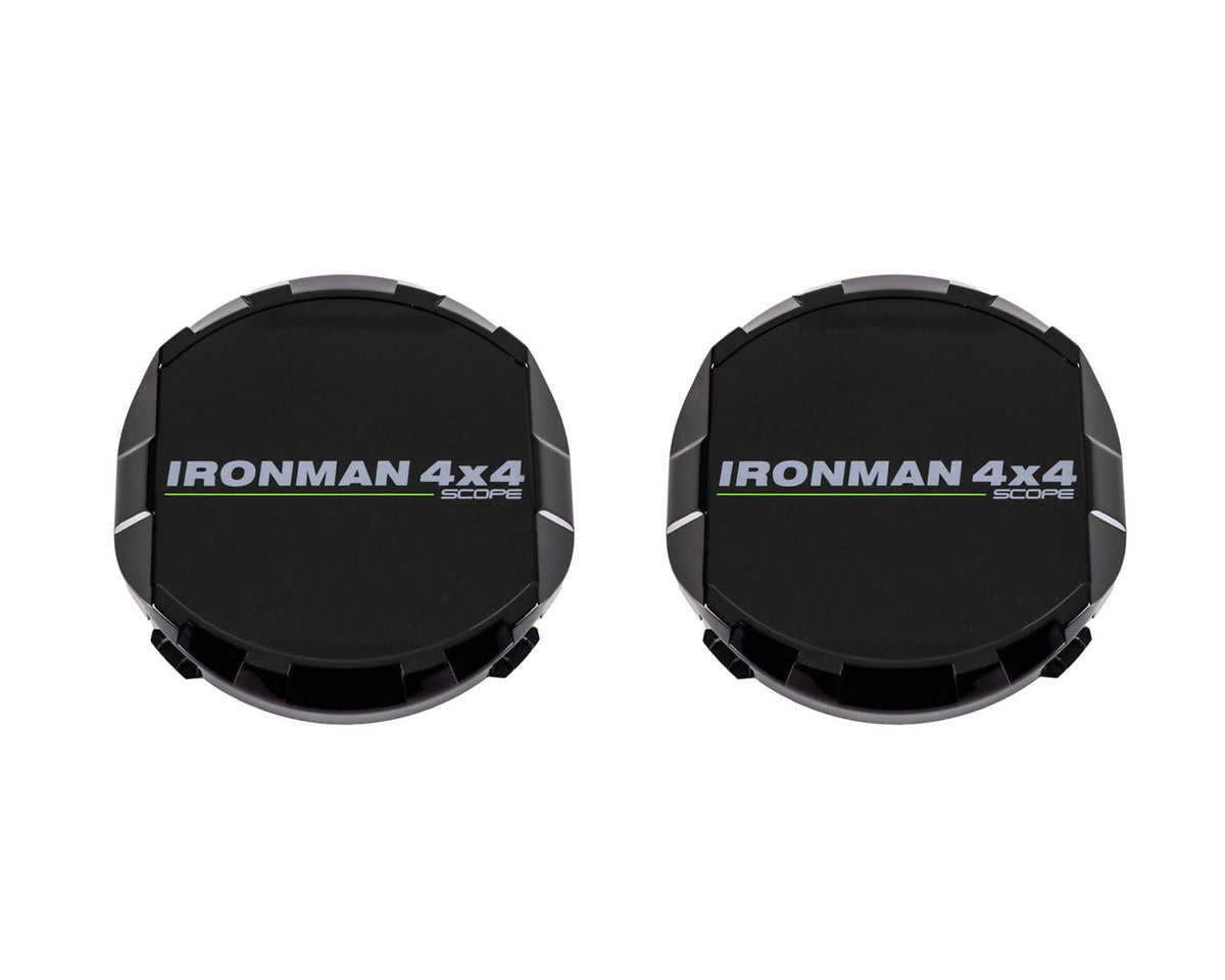 9" Scope LED Driving Light Covers (Black)