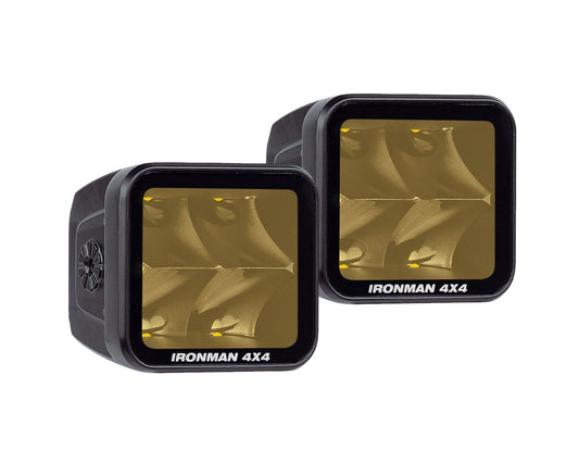 2.8" LED Cube Light Kit - Spot Beam - Amber