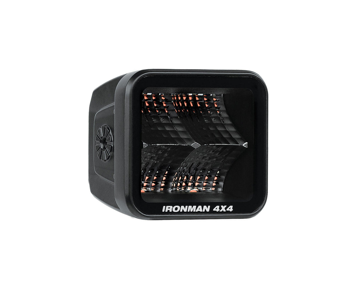 2.8" LED Cube Light Kit - Flood Beam - Red