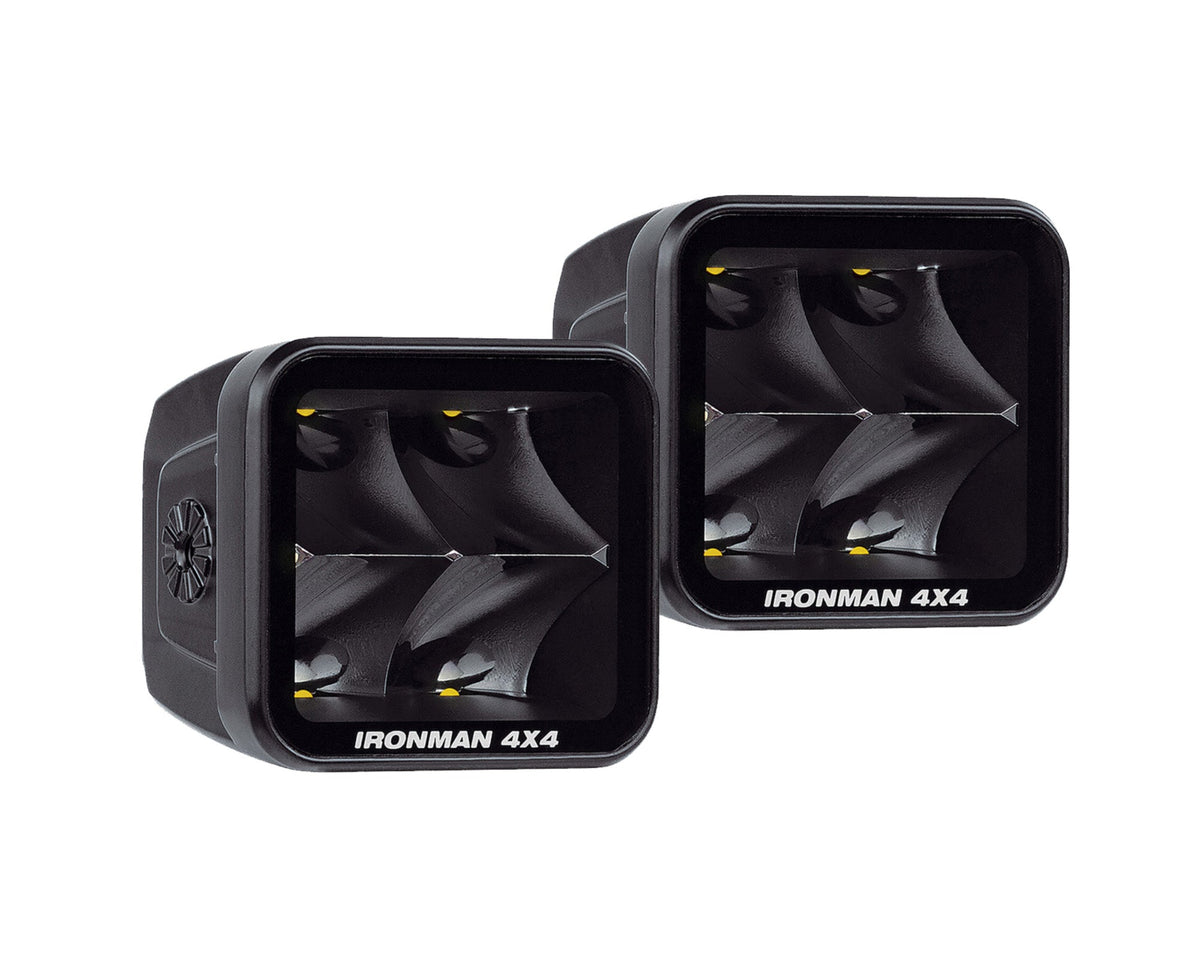 2.8" LED Cube Light Kit - Spot Beam - Clear