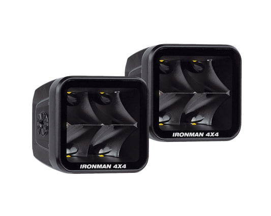 2.8" LED Cube Light Kit - Spot Beam - Clear