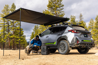 CVT MT. HOOD ALUMINUM HARDSHELL ROOFTOP TENT W/ IRONMAN 90DEGREE AWNING AND AWNING ROOM- LOCAL PICKUP ONLY