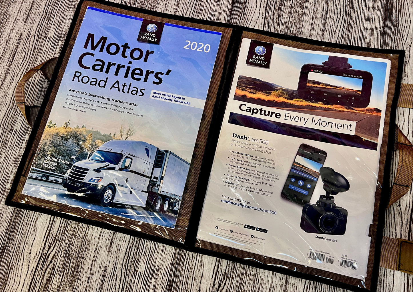 CLEAR Road Atlas - Map Pouch