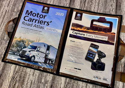 CLEAR Road Atlas - Map Pouch