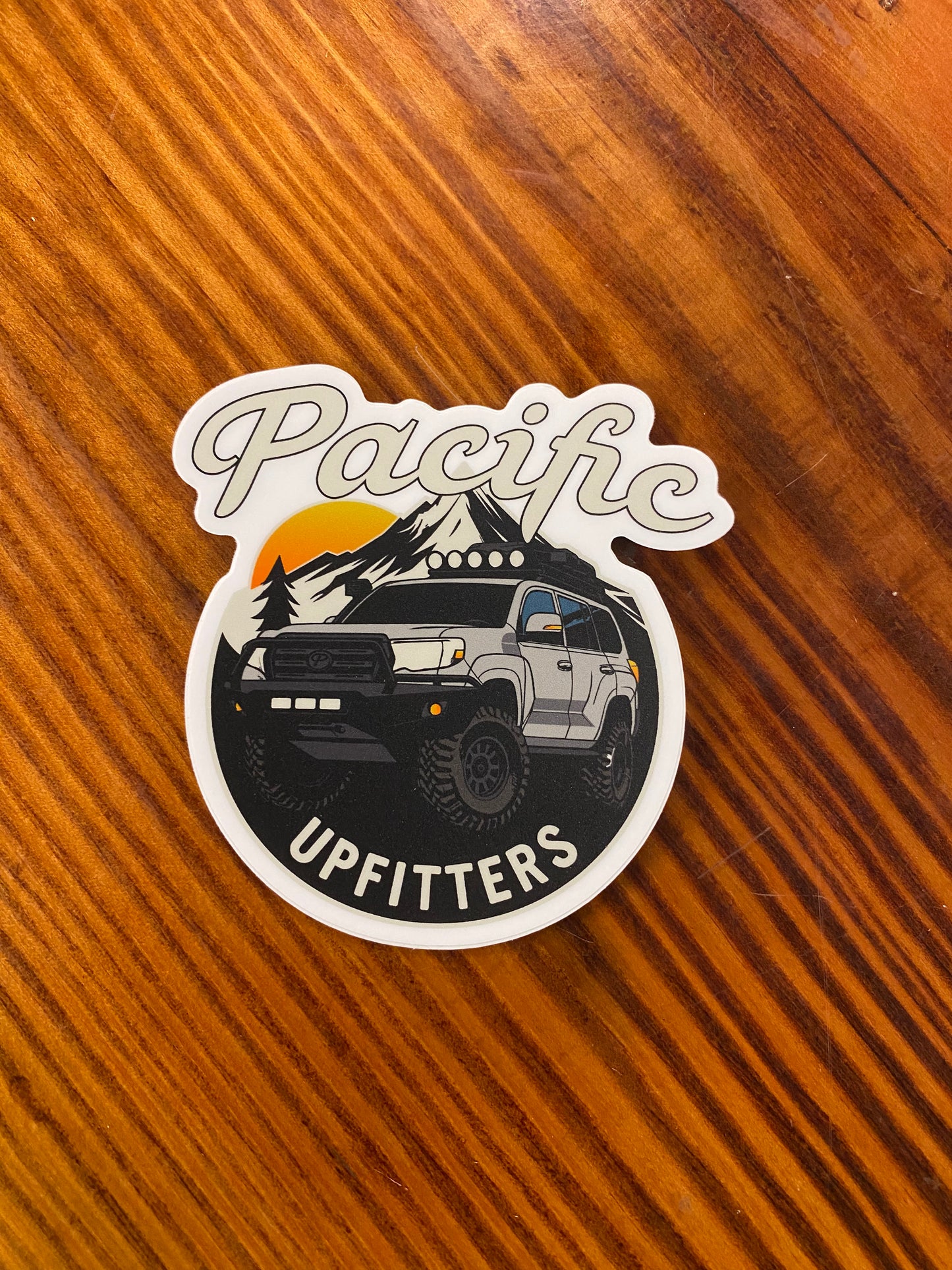 Pacific Upfitters Sticker